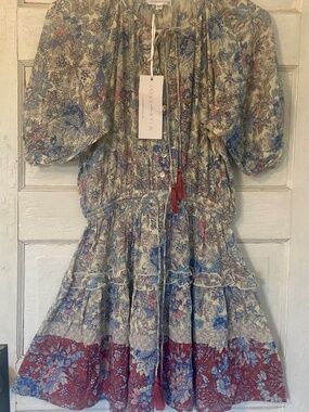 NWT Bohemian S Vintage Free Style Hippie Chic People Love Kyla DRESS Anthologyie